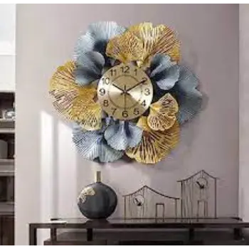 RP Decorian Metal Iron IRIS TIME SMALL Decorative Wall Clock 